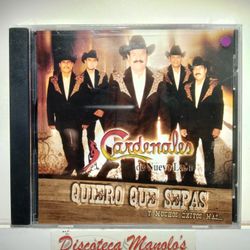 LOS CARDENALES DE NUEVO LEON - QUIERO QUE SEPAS 