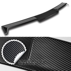 For 2017-2022 Infiniti Q60 Coupe W-Power Carbon Painted Rear Roof Window Spoiler -(2-RSP-9332-APCF