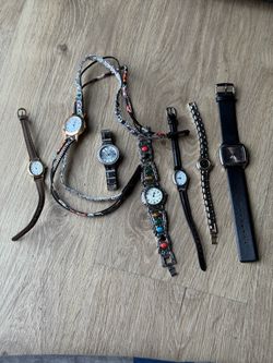Unbranded 10 women’s vintage watch lot working