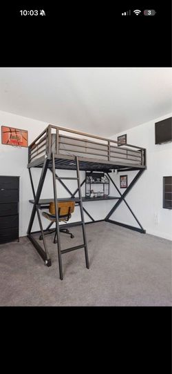 Z frame loft bed - 50 OBO must go today!