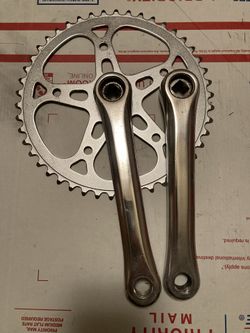 OLD SCHOOL BMX BIKE SUGINO CRANKS SET 1980’s VINTAGE -EXCELLENT CONDITION 