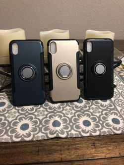 ❗️❗️New 📱Iphone X Shockproof Magnetic Ring Cases❗️❗️