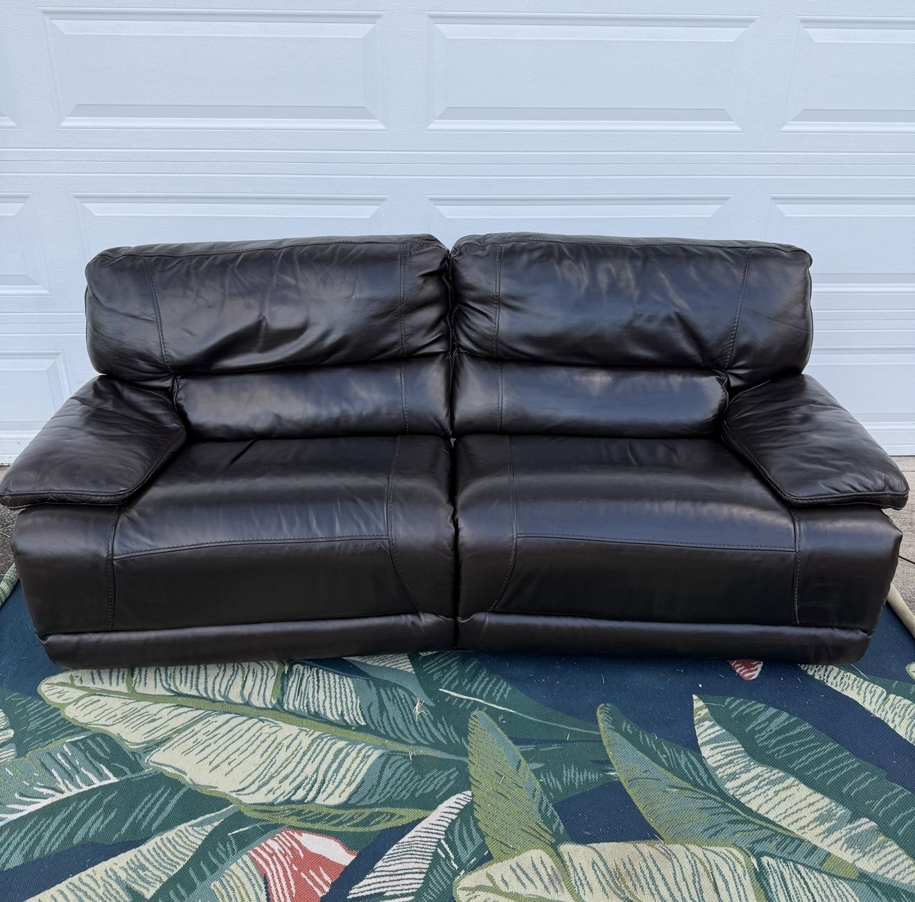 Recliner Free Delivery Power Sofa Leather Couch