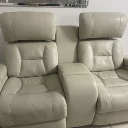 Leather Sofa Like New