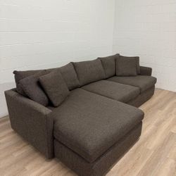 Crate And Barrel Sectional Couch 