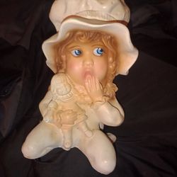 Sister And Brother Figurines