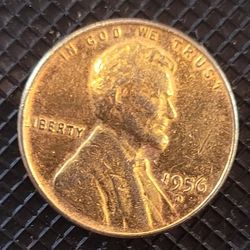 1956 Gold Plated Penny