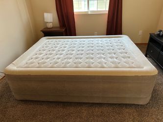 Electric inflatable 20” Queen mattress