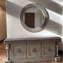 High End Entry Buffet & Formal Dinning Room Table