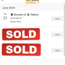 Friday Game 6/21/2024 Padres VS Brewers 