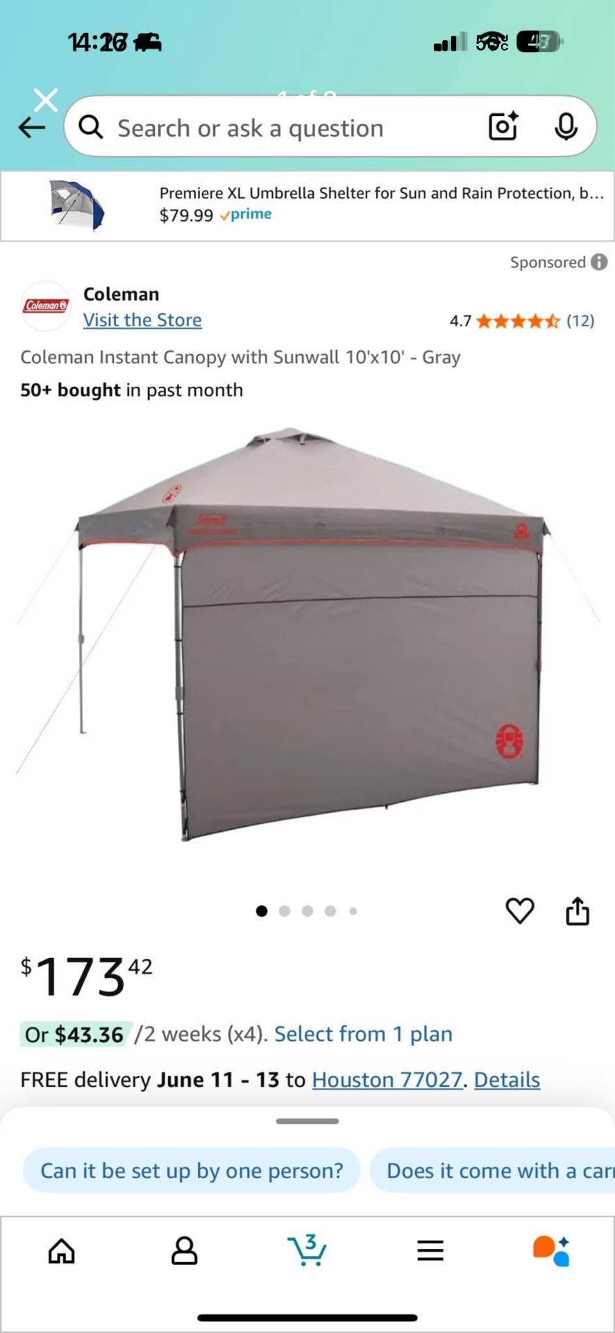 10x10 Canopy