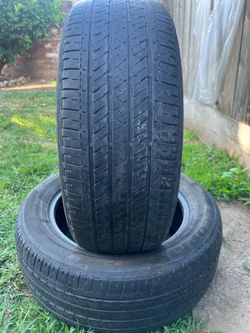 Set of 2 used tires Bridgestone ecopia 215/55/16 se habla espanol