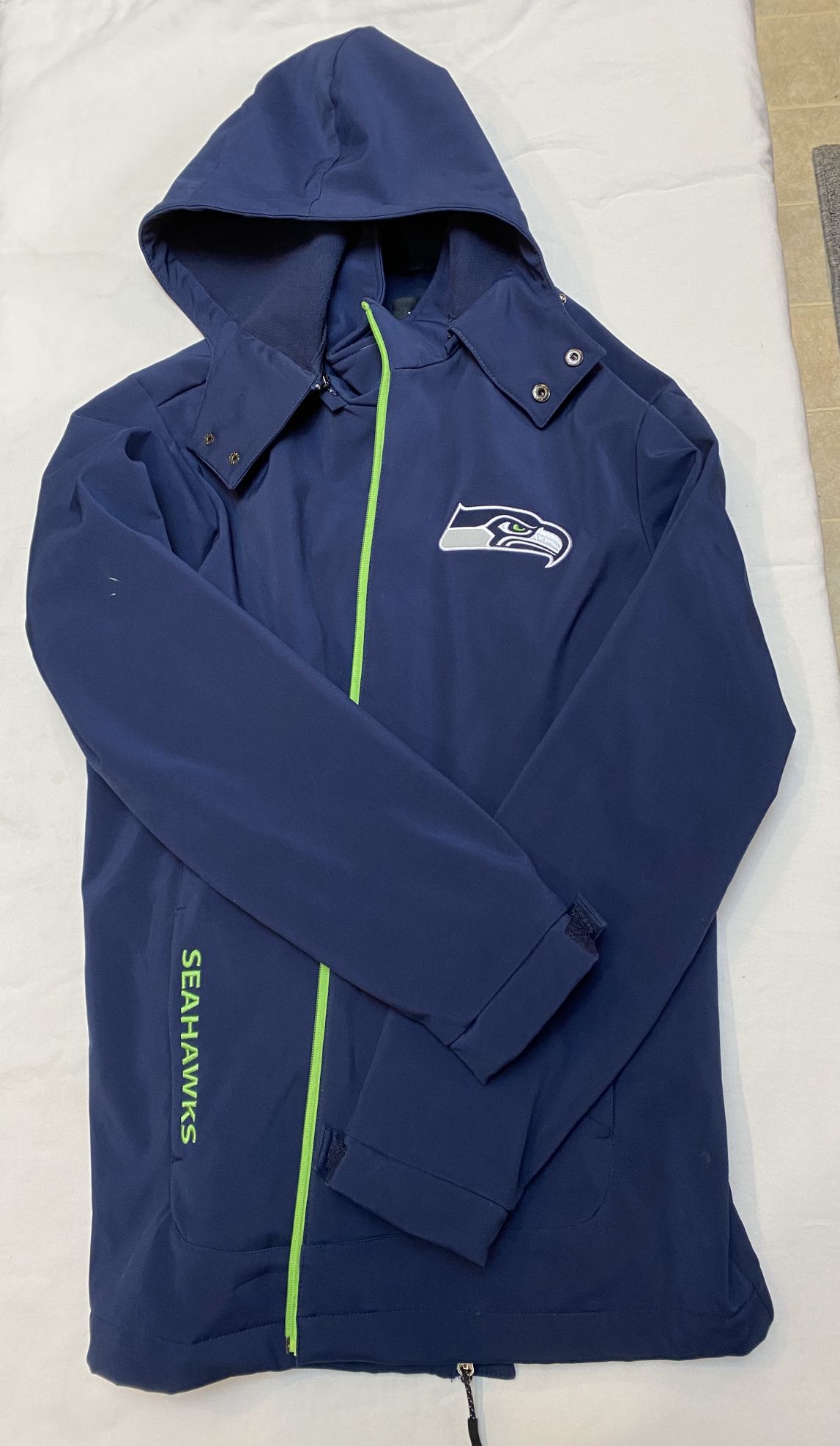 NFL • Seattle Seahawks • Fleece Lined Jacket • Size XL 