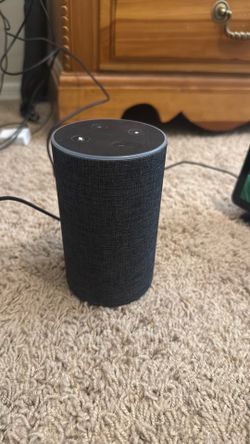Amazon Echo (2nd Gen) Smart Speaker - Works Perfectly (With Cord)