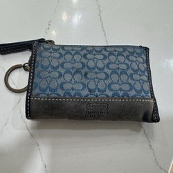 Vintage Coach Zipper Wallet