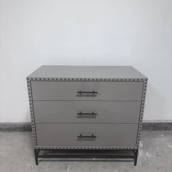 West Elm Nailhead 3 Drawer dresser