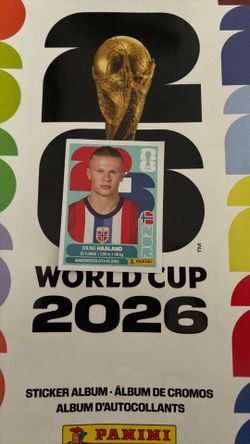 erling haaland panini sticker