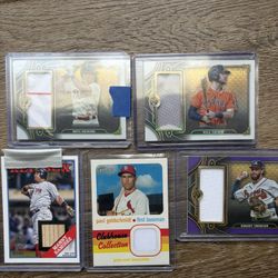 Lot of 5 Baseball Cards