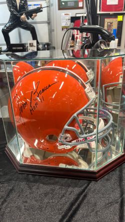 Jim Brown Signed Helmet (167913)