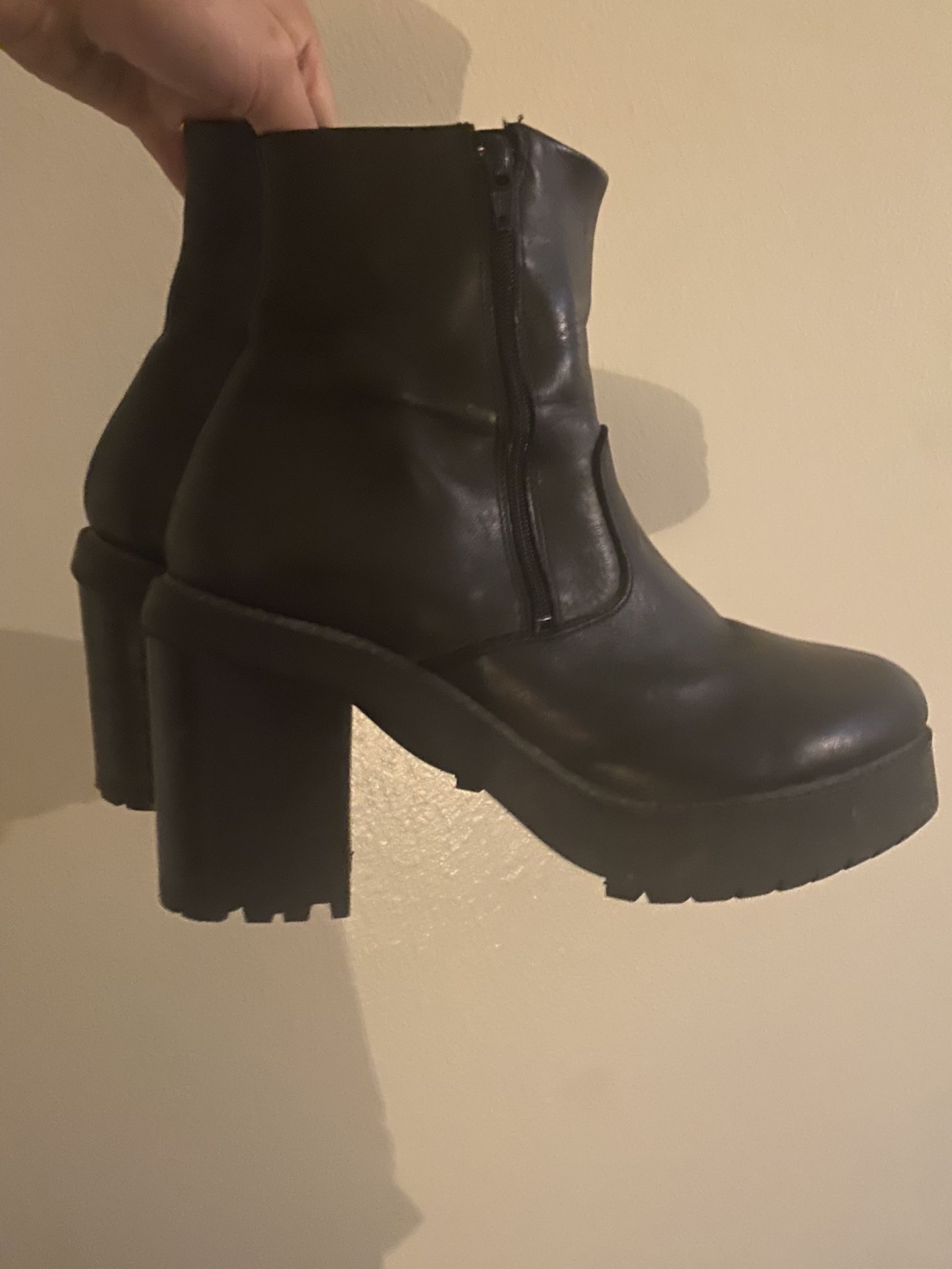 Men’s asos Platform Boots Size 12