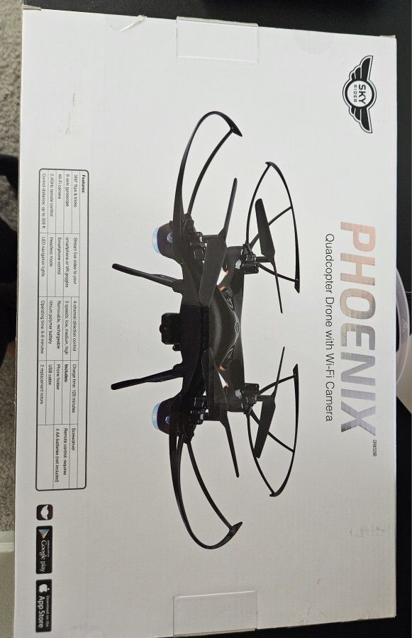Skyrider Phoenix Quadcopter Drone With Wifi Camera