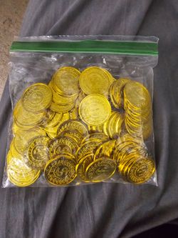 Fake gold coins