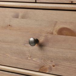 8-drawer dresser, gray-brown stained, 67 3/8x19 5/8x35 7/8