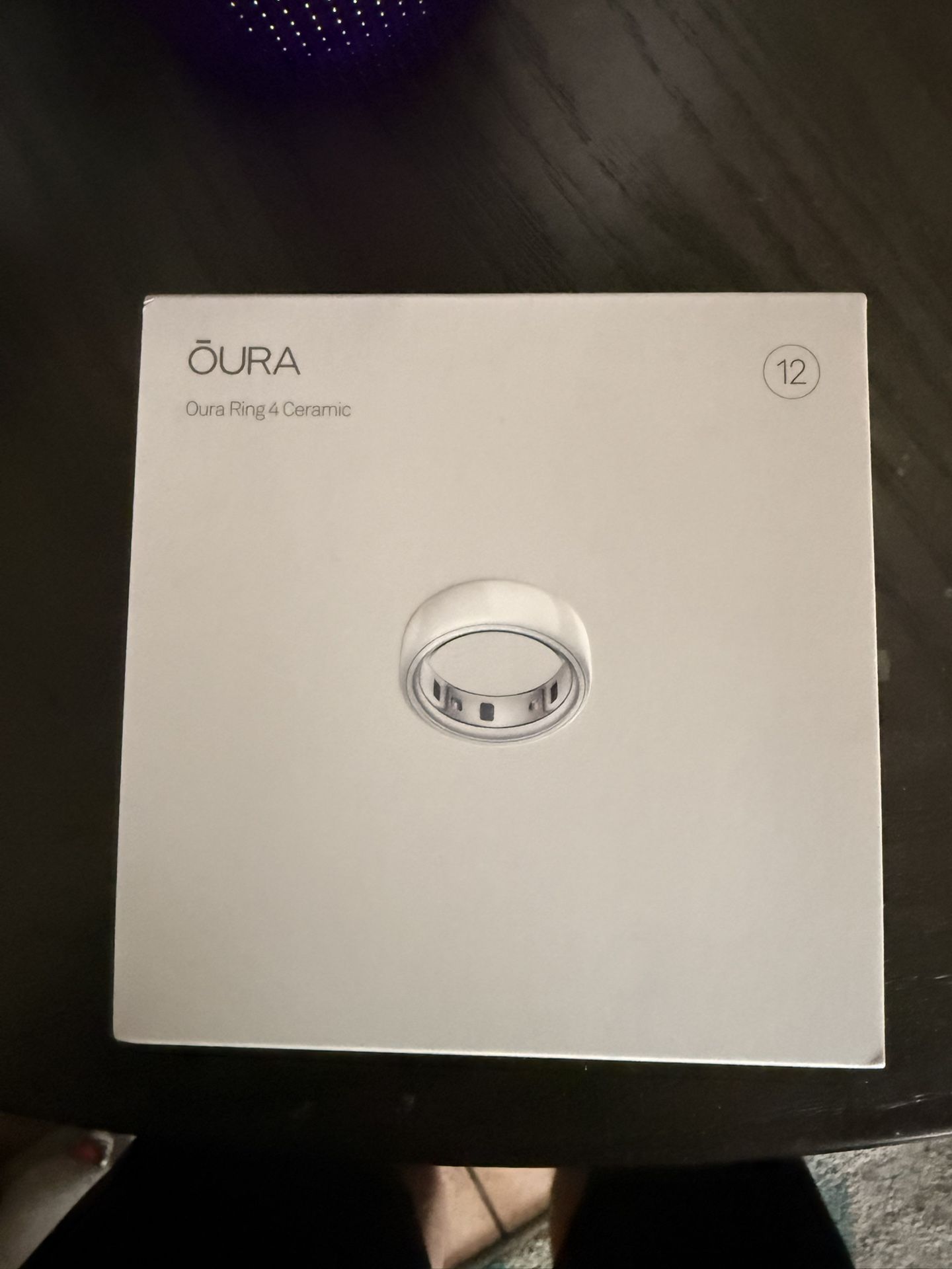 Oura 4 Ceramic Ring Size 12