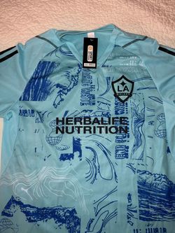 LA GALAXY HerbalLife Nutrition Jersey Teal One Planet