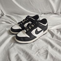 Kids Nike Low Dunk Pandas 13C
