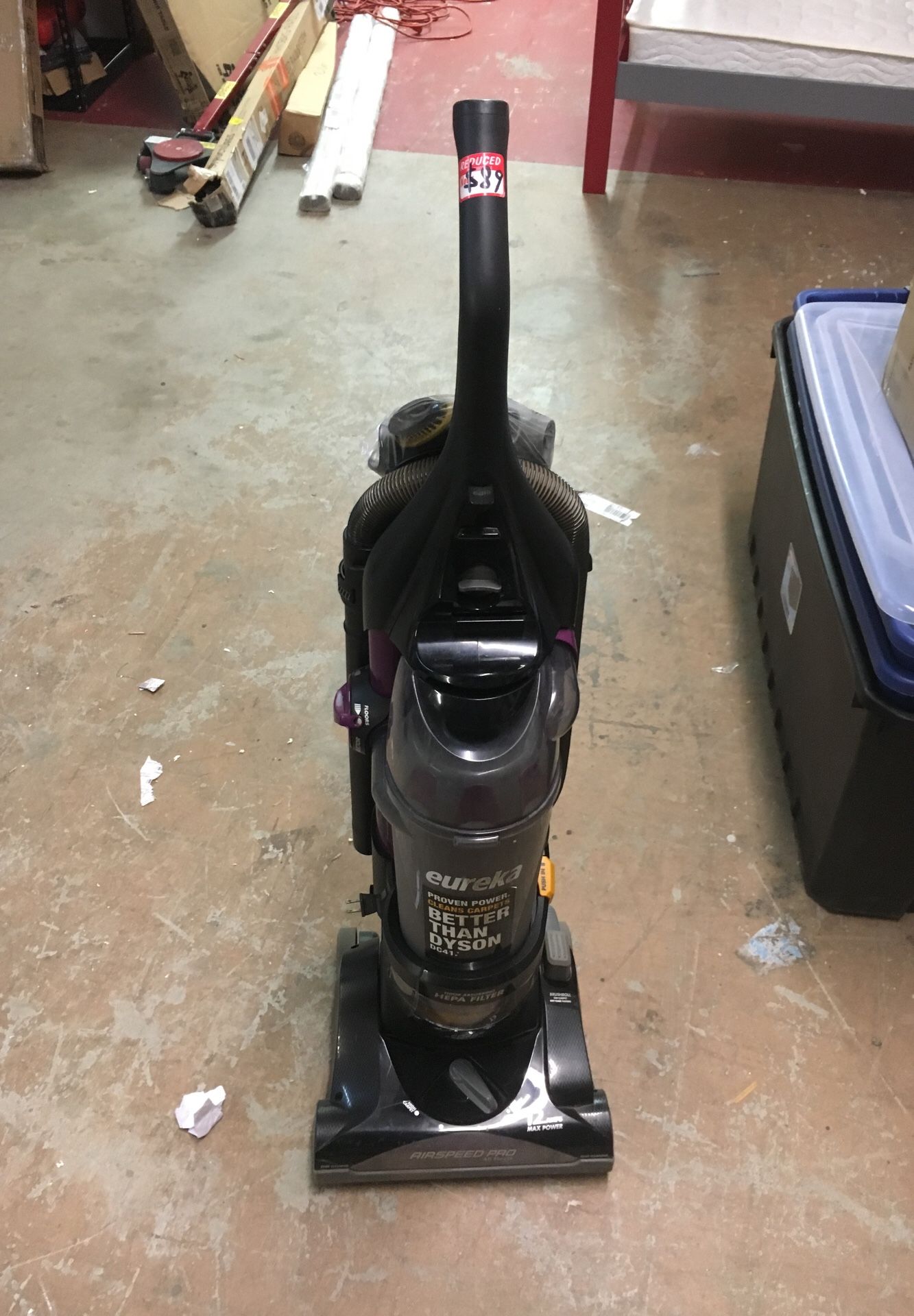 Used Eureka Vacuum Cleaner with accessories