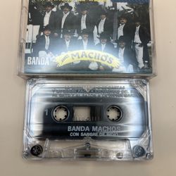 Cassete tape Banda Machos