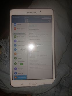 Samsung Galaxy Tab 4 (Model SM-T231