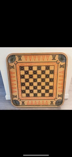 Vintage CARROM GAME BOARD Style