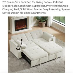 NEW!!! 70” Sofa/bed