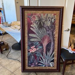 Framed Canvas Print 58”x 35” 