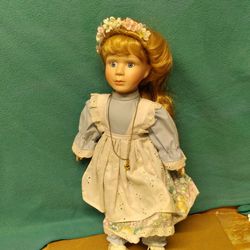 Porcelain Doll 16 in.