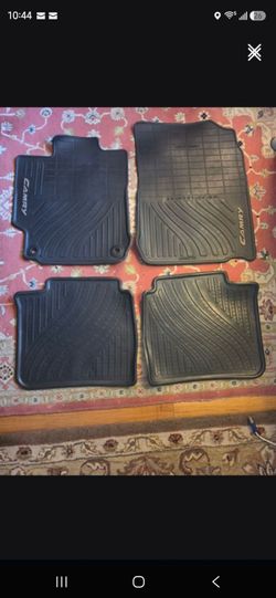 Toyota Camry All-Weather Rubber Floor Mats Set of 4