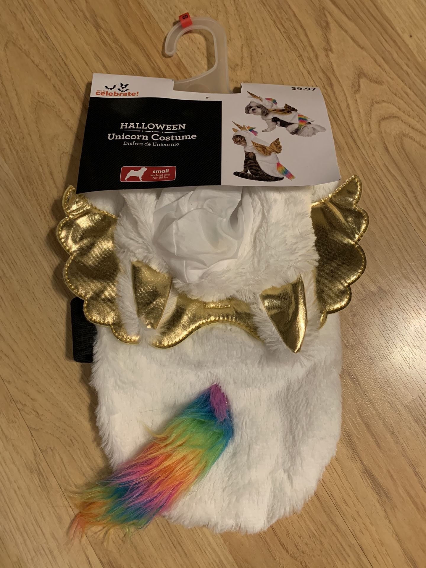 Dog unicorn costume - New