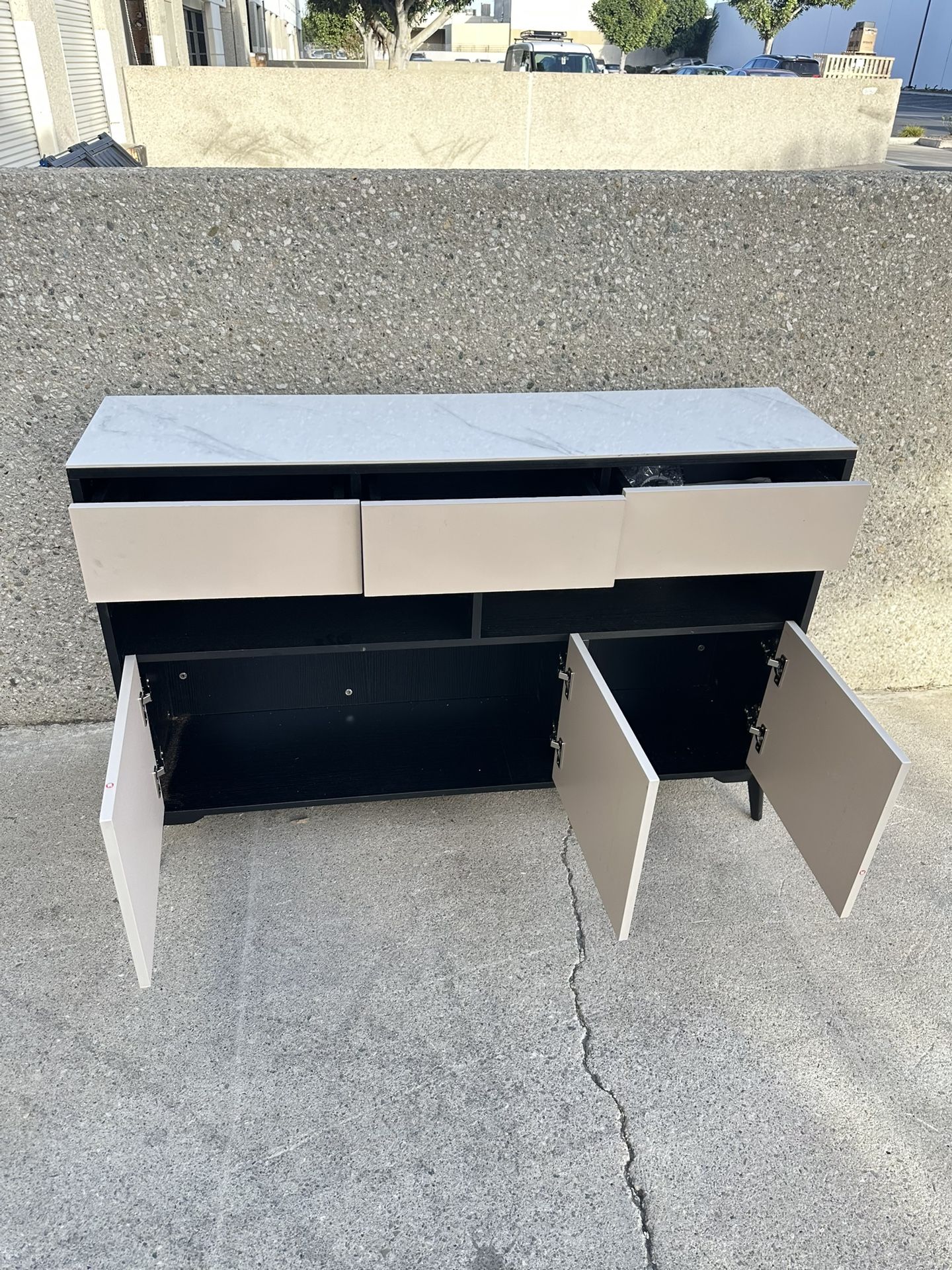 New side board storage cabinet, Entry way console table