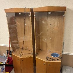 2 Tall Cabinets
