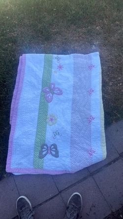 Baby pottery barn blanket
