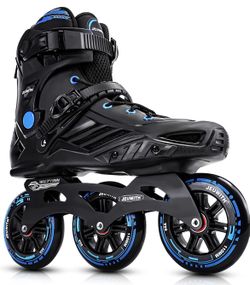 Brand New  Inline Skates, 3 Wheels 110mm Roller Skates Blades for Adult Women Men, Outdoor Fitness Inline Speed Skates for Unisex.