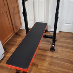 Bench With Rack Gym Equipment 