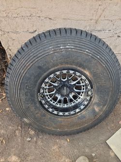 Rim and tire