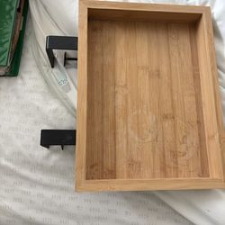 Clamp Bamboo Side Table