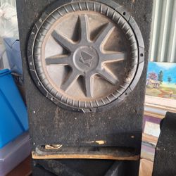 15"subwoffer Has A Repair Fix