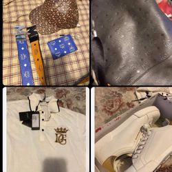 Steal Deal Package Deal Mcm , Dolce Gabbana And Burberry 