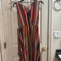 Colorful Boho Maxi Dress