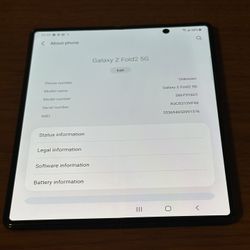Samsung galaxy z fold2 256gb unlockedi